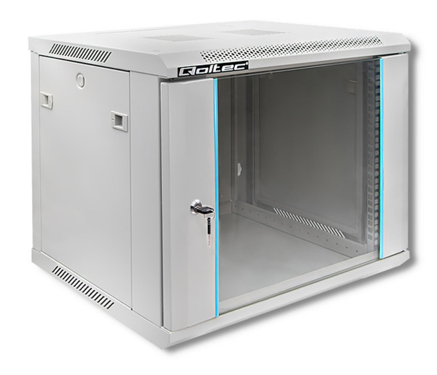 QOLTEC Szafa RACK 19 cali | 9U | 600 x 450 x 500 54484 - 1329960 - zdjęcie 2